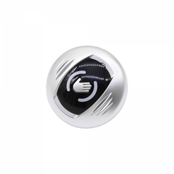 TM-OP(C)-01S Кнопка выхода сенсорная Титанум (круглая)