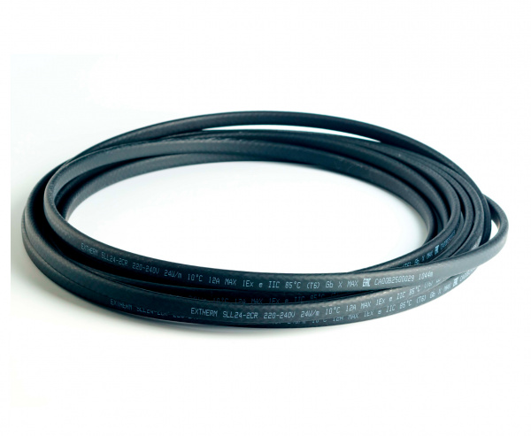 Кабель нагревательный саморегулирующийся Extherm SXLL20-2CR 20 Вт/м 16AWG (трубы)