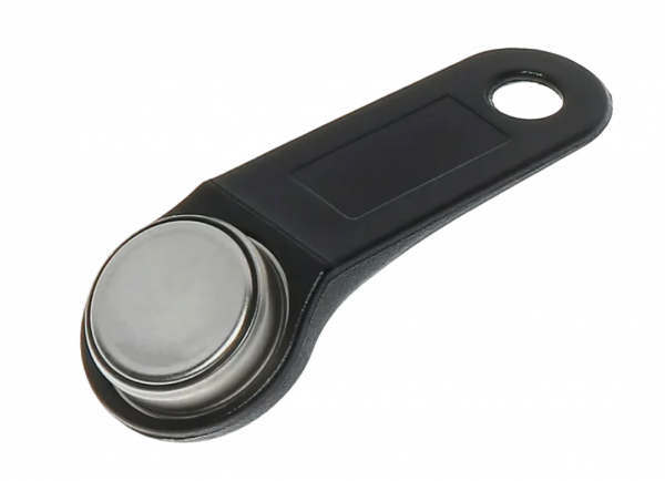 Комплект TM-ID-TM-01(1990A)R Ключ формата Touch Memory Титанум (неперезаписываемый) (черный) 10 шт