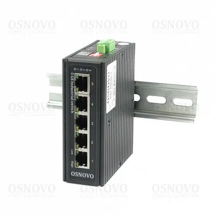 SW-70500-I Промышленный коммутатор Gigabit Ethernet на 5GE RJ45 портов