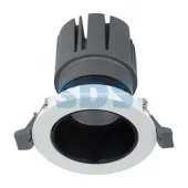 (615-1002) Светильник встраиваемый поворотный REXANT Horeca Dark Light с антиослепляющим эффектом 12 Вт 4000 К LED BLACK
