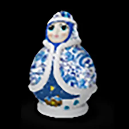 (501-669) Декоративная объемная фигура Снегурочка 180 см (цвет на выбор)