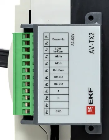 (mccb-3-modbus-av) Коммуникационный блок ModBus RTU для ETU x.2 AV POWER-3 EKF AVERES