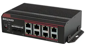 STP-0802HP Коммутатор Ethernet с поддержкой PoE