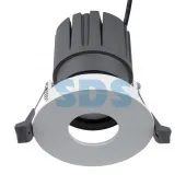(615-1005) Светильник встраиваемый поворотный REXANT Horeca Dark Light с антиослепляющим эффектом 12 Вт 4000 К Ring LED WHITE