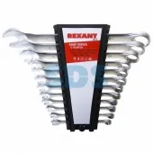 (12-5842) Набор ключей комбинированных 6-22 мм 12 предметов Rexant