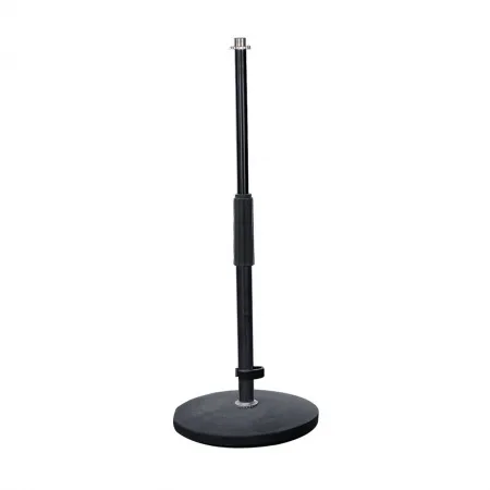 (MS030) Настольная микрофонная стойка с утяжеленным основанием, высота 180 мм