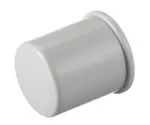 (49925-20GR) Заглушка для аспирационной системы D25мм, АБС, цвет серый Экопласт