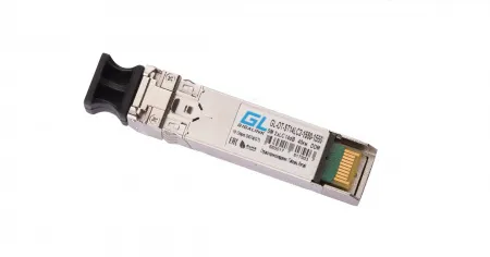 (GL-OT-ST14LC2-1550-1550-I) Модуль GIGALINK SFP+, 10 Гбит/с, Duplex, 2 ОВ, SM, 2xLC, Tx:1550/Rx:1550 нм, DDM, 14 дБ (до 40 км), -40 +85 °С