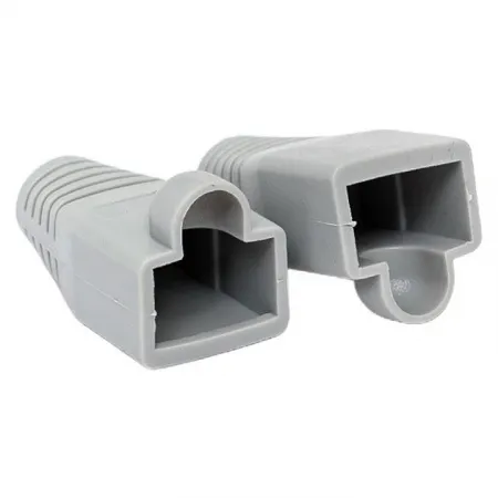 (TRC-BT-RJ45-PVC-50) Колпачок изолирующий TERACOM для коннекторов RJ-45 PVC серый (упак.50шт)