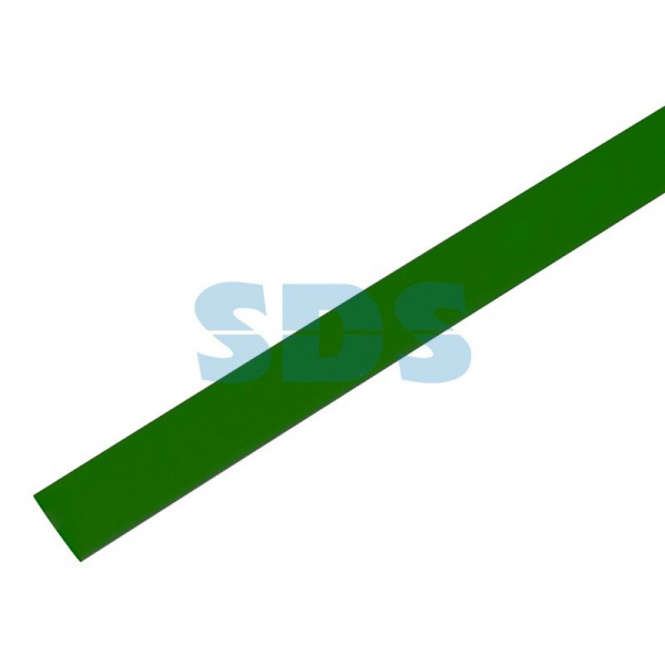 (55-1203) Термоусадочная трубка 12/6,0 мм, зеленая, упаковка 50 шт. по 1 м PROconnect