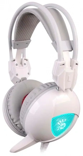 (G310) Наушники с микрофоном A4Tech Bloody G310 белый 1.8м мониторные оголовье (G310)