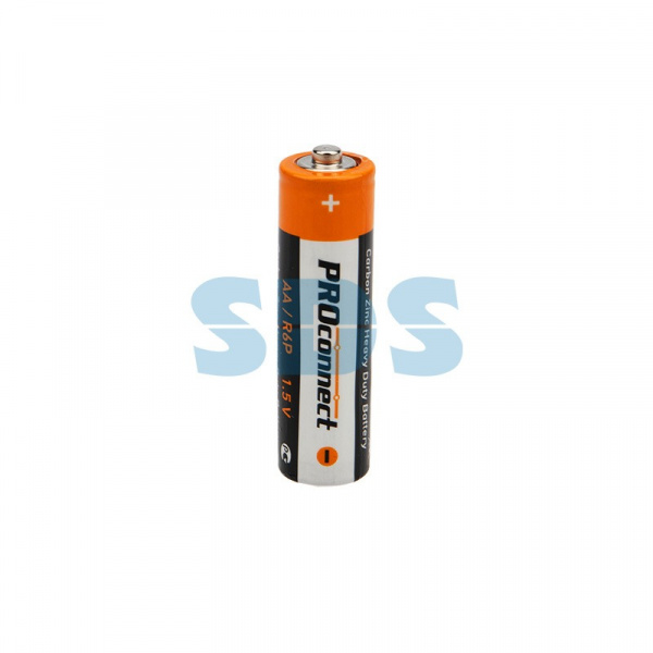 (30-0010) Солевая батарейка Proconnect АА (R6P)