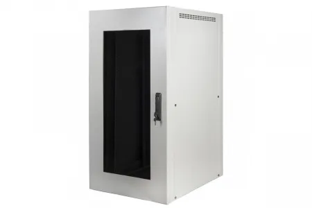 (R-246RR) 19” шкаф для оборудования, 24U х 800 мм, полезная глубина 620 мм, встраиваемая система охлаждения (без ножек/роликов)