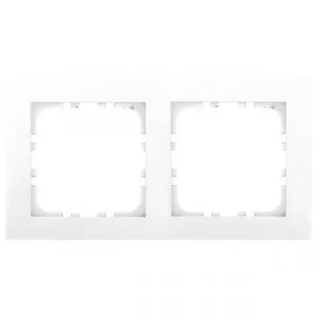 (844204-1) Рамка 2-постовая (белый) LK80 Экопласт
