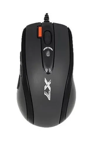 Мышь A4TECH XL-750BK, проводная, USB, черный