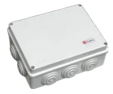 (44030) JBS300 Коробка распределительная о/п 300х250х120мм 8 вых., 12 втулок D32мм, IP65 Экопласт