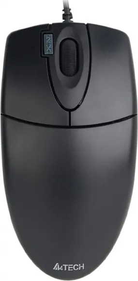 Мышь A4TECH OP-620D, проводная, USB, черный